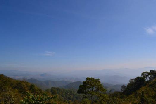 Pai - Uitzicht tijdens de trektocht