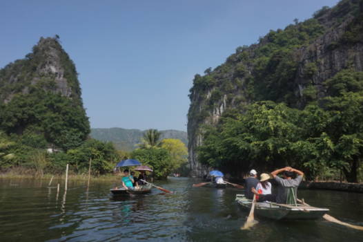 Tam Coc en Bich Dong - Tocht over de rivier
