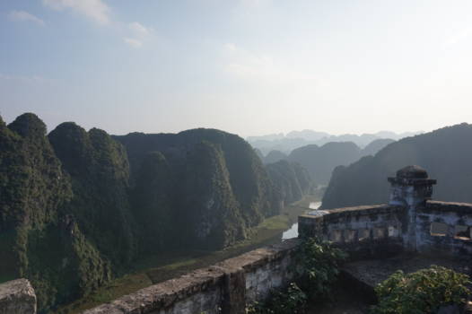 Tam Coc en Bich Dong - Uitzicht vanaf de Drakenberg