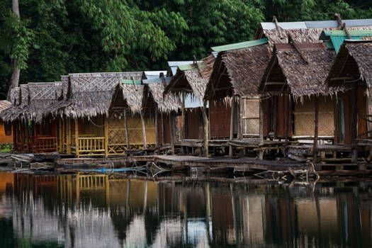 Khao Sok National Park - Drijvende hutjes