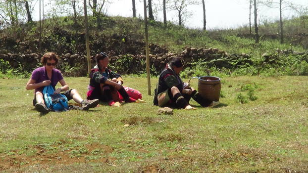 Sapa - pinic met de gidsen