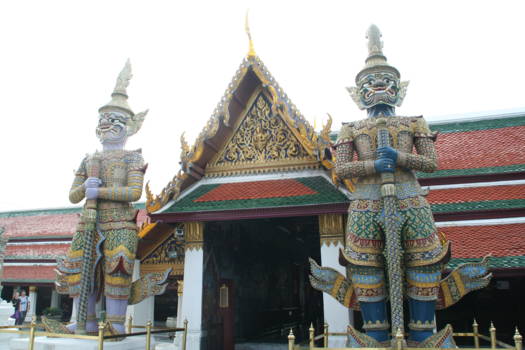 Bangkok - Een van de vele tempels in Bangkok