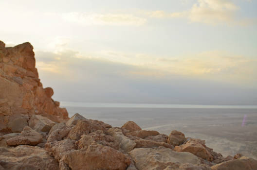 Dode Zee (Israël) - Desert view