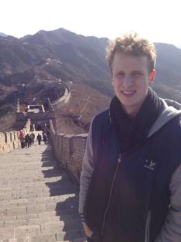 Chinese Muur - Ik op de muur
