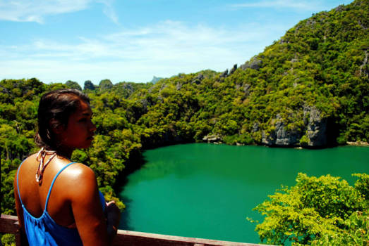 Ang Thong Marine National Park - Emerald Lake