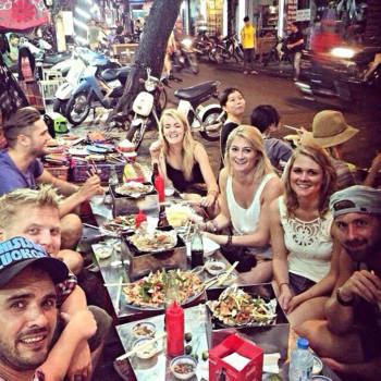 Hanoi - Street BBQ in Hanoi