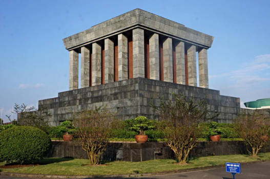 Hanoi - Ho Chi Minh Mausoleum in Hanoi