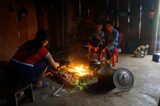 Sapa - Eten bij een lokale stam in Sapa