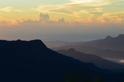 Adam's Peak - Adam's peak zonsopgang