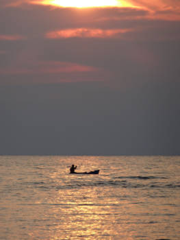 Koh Chang - eenzame visser