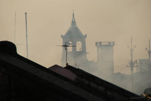 Malakka - Smoking out the mozzies...