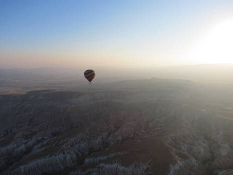Turkije - Luchtballon boven Cappadocië