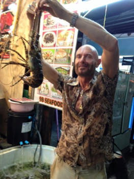 Thailand - Kreeft eten in Patong Phuket