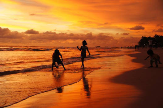 Sri Lanka - Brilliant sunset