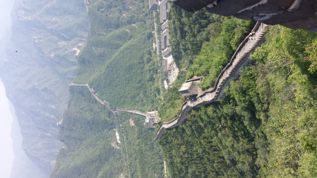 Chinese Muur - Vermoeiend die trappen, maar zo gaaf!