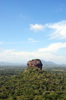 Sri Lanka - Lion Rock (uitzicht vanaf Pidurangala Rock)