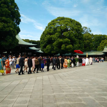 Tokio - Trouwen in Meji