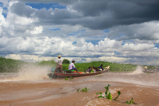Inle Lake - met de longtailboat