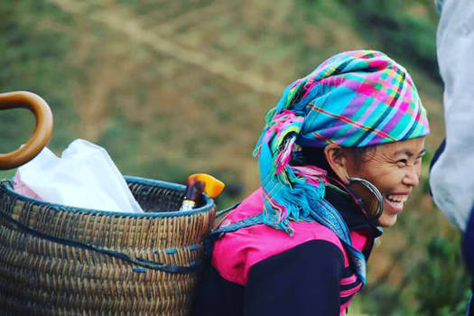 Hiken bij Sapa - The beauty of a smile