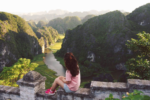 Tam Coc en Bich Dong - No one can ever take this beautiful moment away.
