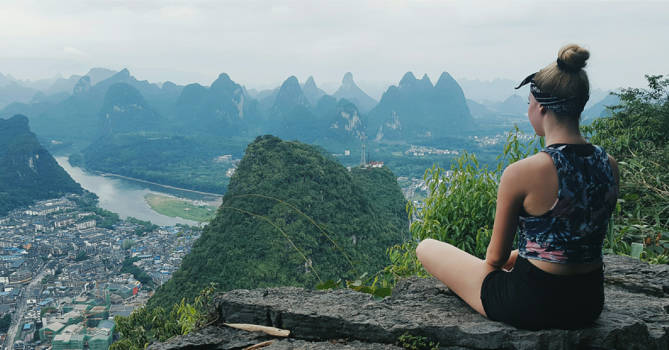 China - Yangshuo TV tower