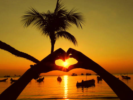 Koh Tao - Genieten van de prachtige zonsondergang