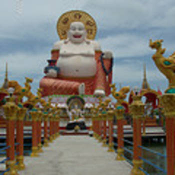 Thailand - tempel on  koh samui