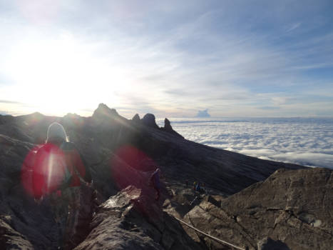 Mount Kinabalu beklimmen - YES WE DID IT! Sooooo proud