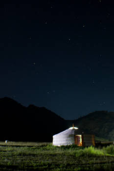 Gorkhi-Terelj National Park - Lichtpuntjes in de duisternis