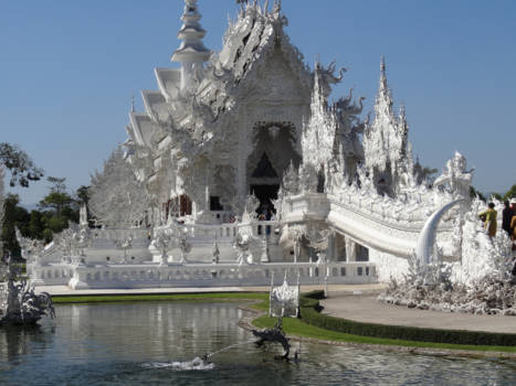 Thailand - Zilvere tempel chiang rai