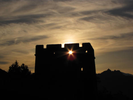Chinese Muur - Een zonsopkomst op de Chinese muur