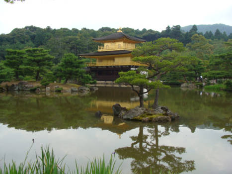 Kyoto - Golden temple in Kyoto