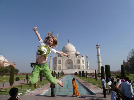 Taj Mahal - I've made it!