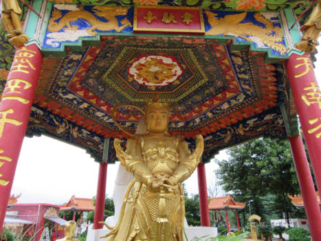 China - Ten Thousand Buddha monestry