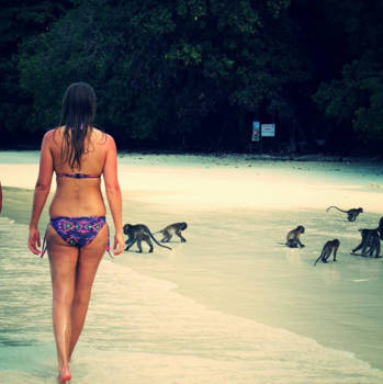 Koh Phi Phi - Monkey beach