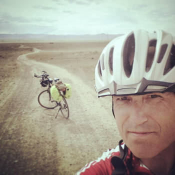 Gorkhi-Terelj National Park - me myself and my bike