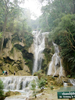 Laos - Mooie watervallen