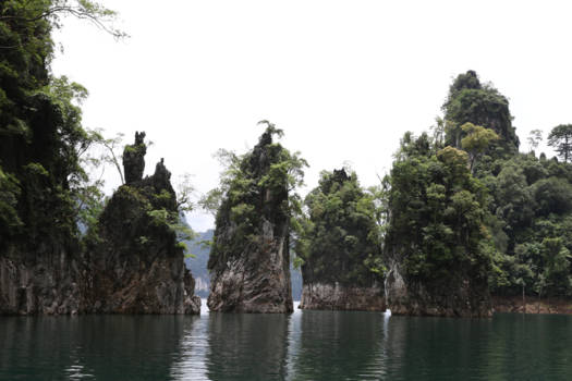 Thailand - Chew Lan Lake,Top Of The Mountains