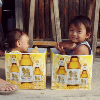 Thailand - Hoe lief! Strand Kon Phi Phi