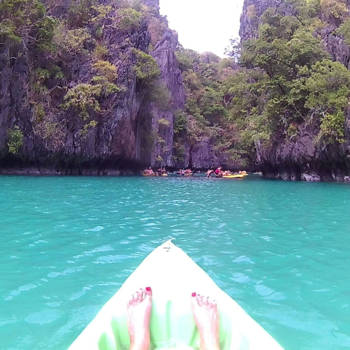 Filipijnen - El Nido, small lagoon