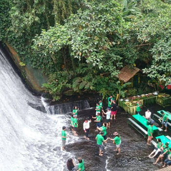 Filipijnen - Waterfall restaurant
