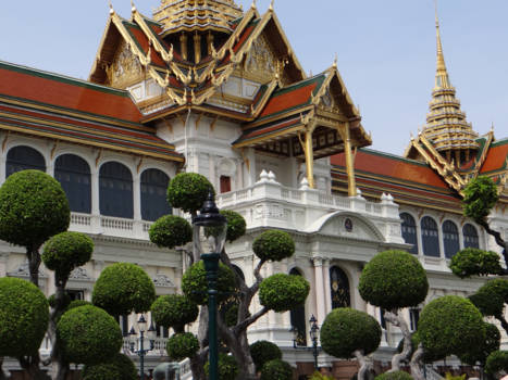 Chiang Mai - thailand  paleis