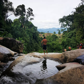 Pai - Waterfall view