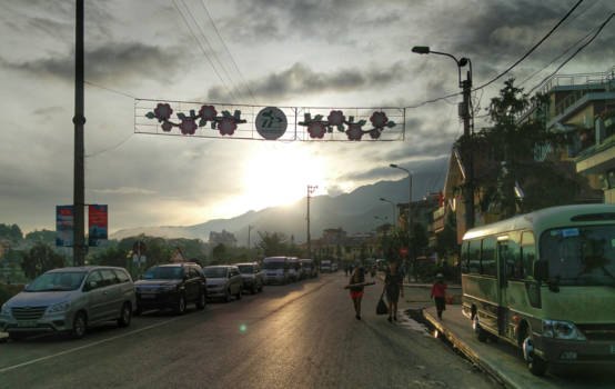 Vietnam - Zonsopkomst in Sapa