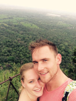 Sri Lanka - On top of the Lions Rock!