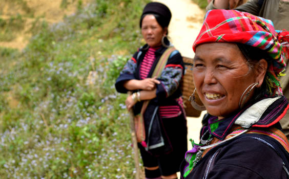 Sapa - Kleurrijke vrouwen.