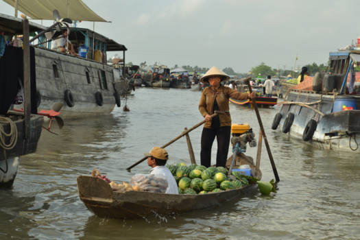 Mekongdelta - Boodschapjes doen