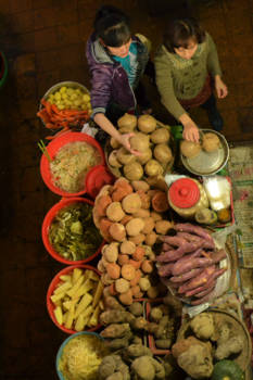 Dalat - Markten afstruinen