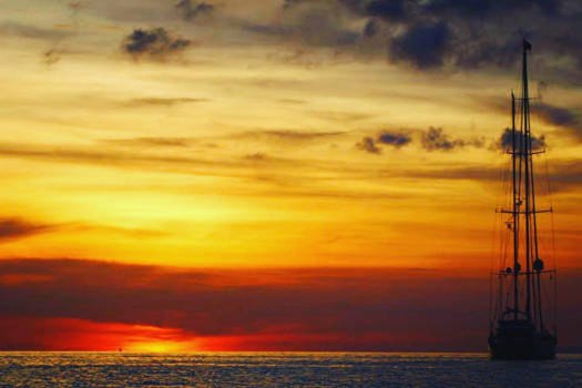 Koh Phi Phi - Beautiful sunset!