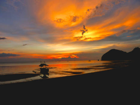 Filipijnen - Mooiste zonsondergang ever